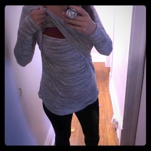 Motherhood Maternity Tops - Motherhood maternity nursing top/sweater Motherhood Maternity Tops - Motherhood maternity nursing top/sweater